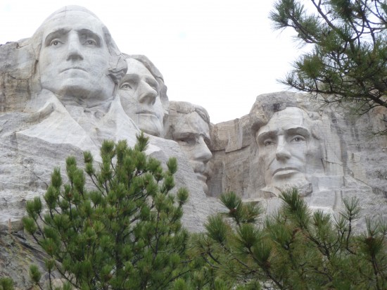 Mt. Rushmore - visited on our northern route - amazing!